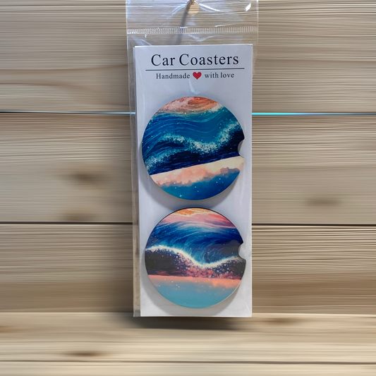 Beach Car Coasters