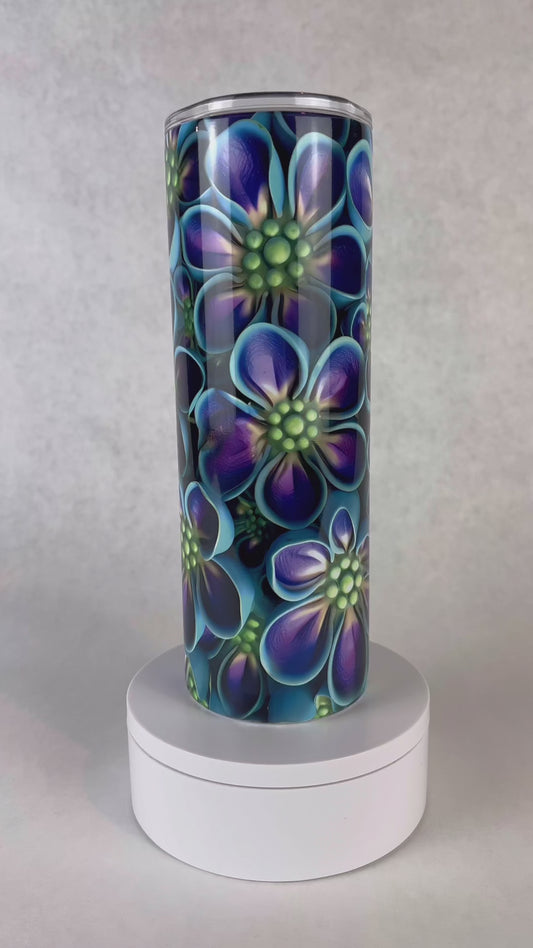 20 oz. Flower Tumbler