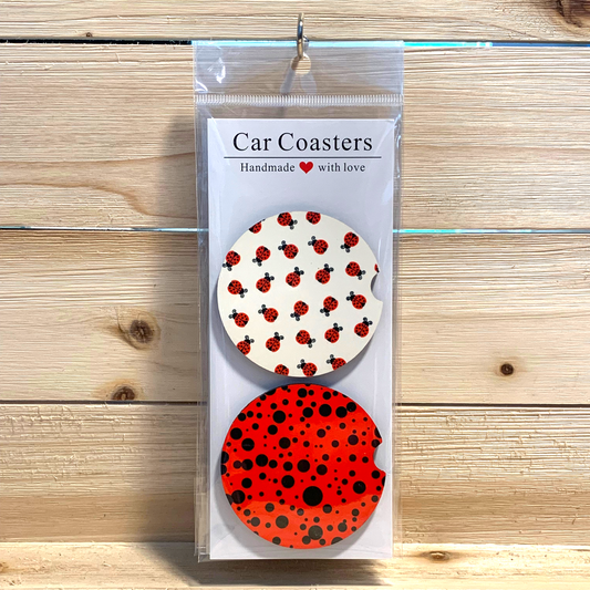 Lady Bug Car Coasters